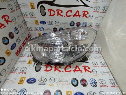Dacia Dokker Sol Ön Far çıkma parça