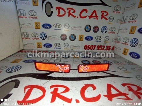 Dacia Duster Tampon Reflektörü çıkma parça