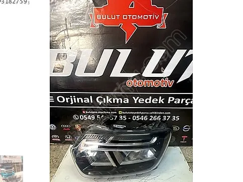 Dacia Duster Sol Ön Far çıkma parça - Bulut Otomotiv Orjinal Çıkma ve Yedek Parça İzmir