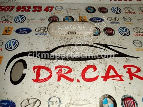 Dacia Sandero Tavan Lambası çıkma parça