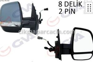 DOBLO DIŞ AYNA ELETRIK DESENLI TEK CAM SAĞ 2010-> 735528034 OEM 735528034