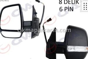DOBLO DIŞ AYNA ELETRIKLI SOL ÇİFT CAM 2010-> 735497890 OEM 735497890