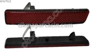 DOBLO III-IV ARKA TAMPON REFLEKTOR R-L TAKIM 2010- OEM 51810677
