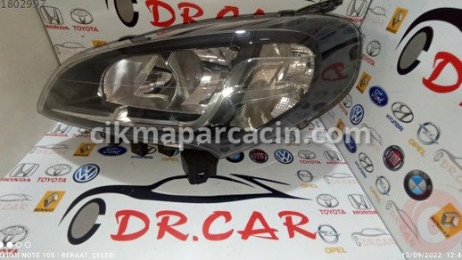 Fiat Doblo Far çıkma parça