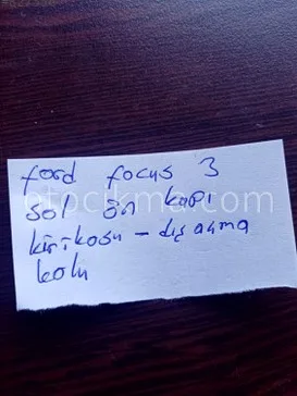 Ford Focus Sol Ön Kapı çıkma parça - DR CAR OTO ÇIKMA PARÇA Adana