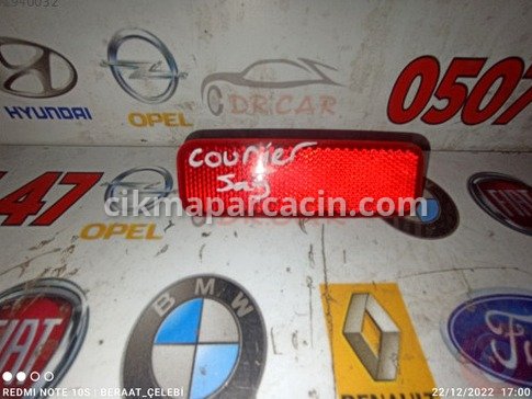 Ford Tourneo Courier Tampon Reflektörü çıkma parça