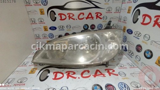 Honda Civic Sol Ön Far çıkma parça