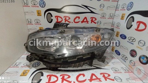 Honda Civic Sol Ön Far çıkma parça