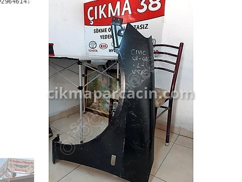 Honda Civic Sol Ön Çamurluk çıkma parça