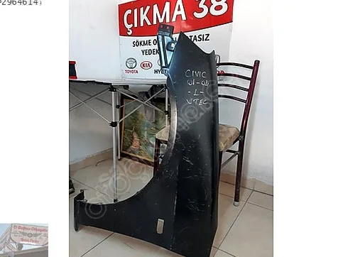 Honda Civic Sol Ön Çamurluk çıkma parça - Baltacı Otomotiv Çıkma38 Kayseri