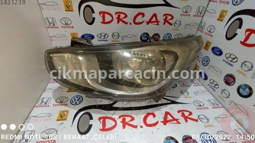 Hyundai Accent Far çıkma parça