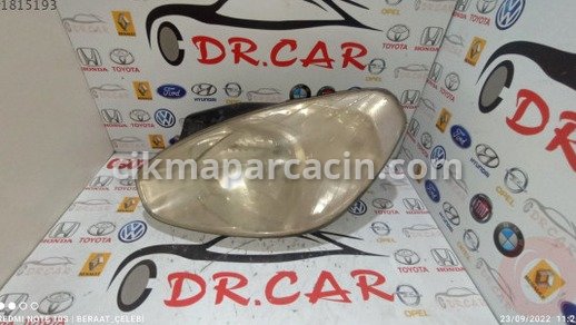 Hyundai Accent Sol Ön Far çıkma parça