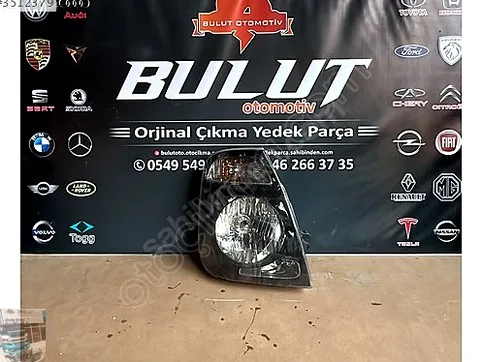 Hyundai i10 Sağ Ön Far çıkma parça - Bulut Otomotiv Orjinal Çıkma ve Yedek Parça İzmir