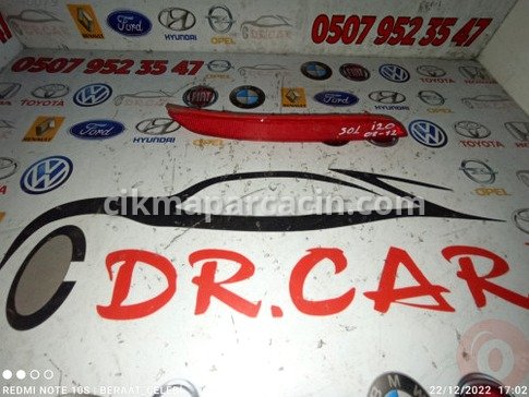 Hyundai i20 Tampon Reflektörü çıkma parça