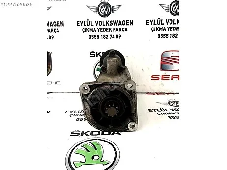 Volkswagen Polo Marş Dinamosu çıkma parça - EYLÜL VOLKSWAGEN ÇIKMA YEDEK PARÇA Şanlıurfa