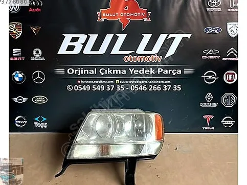Jeep Grand Cherokee Sağ Ön Far çıkma parça - Bulut Otomotiv Orjinal Çıkma ve Yedek Parça İzmir