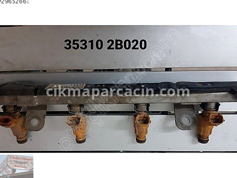 Kia Ceed Enjektör Kütüğü çıkma parça