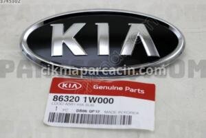 KİA LOGOSU ARMASI KIA RIO 12- 86320-1W000