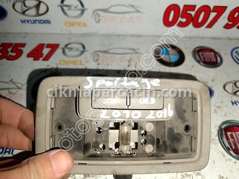 Kia Sportage Tavan Lambası çıkma parça