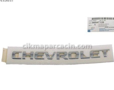Chevrolet Lacetti Marka Yazıları çıkma parça