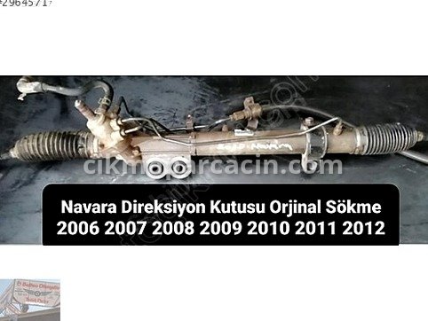 Nissan Navara Direksiyon Kutusu çıkma parça