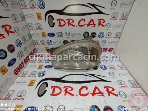 Opel Combo Sol Ön Far çıkma parça