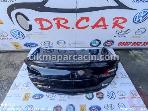 Opel Insignia Bagaj Kapağı çıkma parça