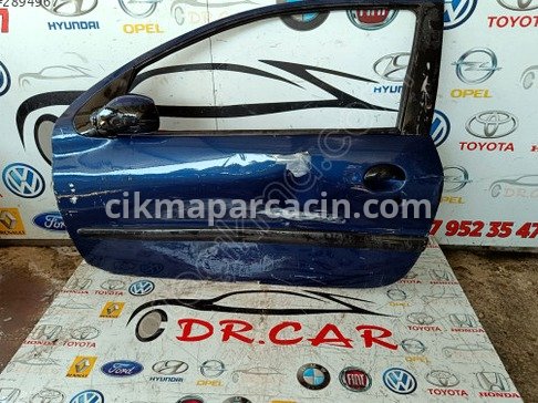 Peugeot 206 Sol Ön Kapı çıkma parça