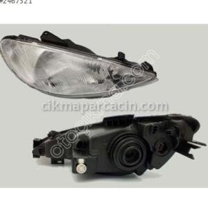PEUGEOT 206 ÖN FAR SAĞ ELEKTRİKLİ 98-06 ÇİZGİLİ 6205S7