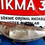 Peugeot 206 Sağ Ön Far çıkma parça - Baltacı Otomotiv Çıkma38 Kayseri