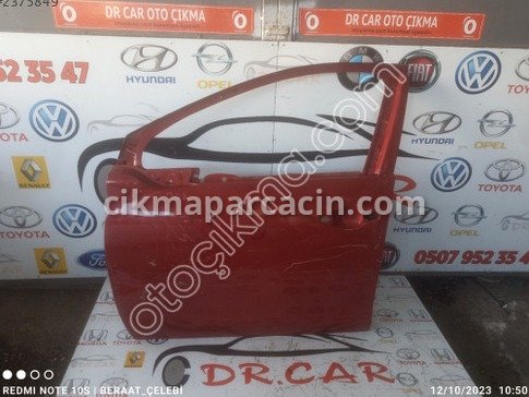 Peugeot 208 Sol Ön Kapı çıkma parça