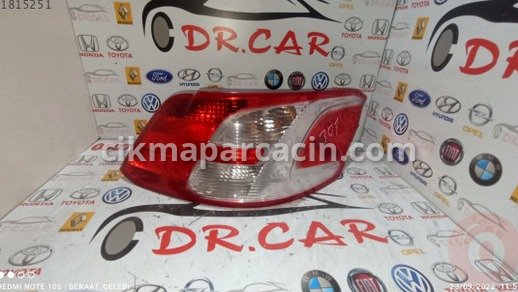 Peugeot 301 Sağ Stop çıkma parça