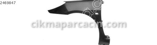 Peugeot 307 Sol Ön Çamurluk çıkma parça