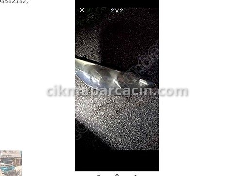 Peugeot 307 Sağ Ön Far çıkma parça