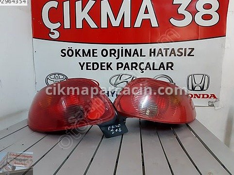 Peugeot 206 Sağ Arka Stop çıkma parça