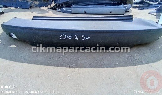 Renault Clio Arka Tampon çıkma parça