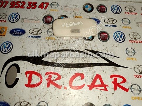 Renault Megane Tavan Lambası çıkma parça