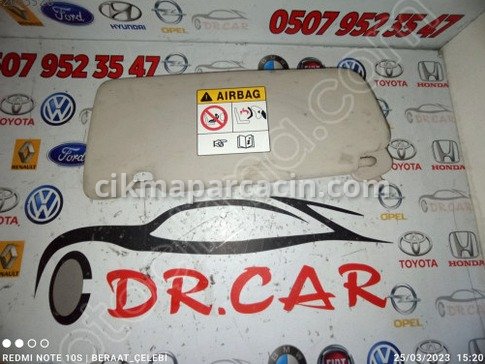 Renault Megane Güneşlik çıkma parça