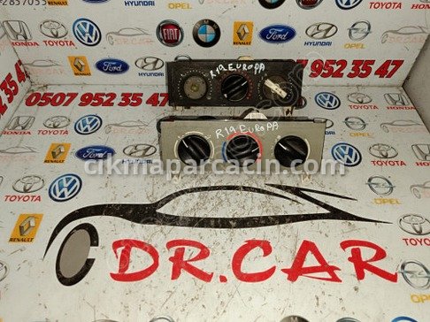 Renault R19 Kalorifer Kontrol Paneli çıkma parça