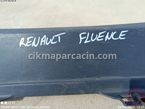 Renault Fluence Bagaj çıkma parça
