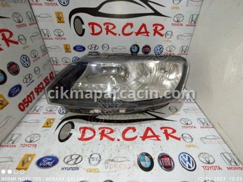 Skoda Rapid Sol Ön Far çıkma parça