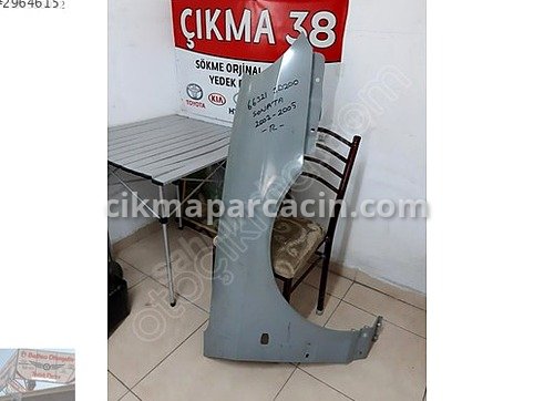 Hyundai Sonata Sağ Ön Çamurluk çıkma parça