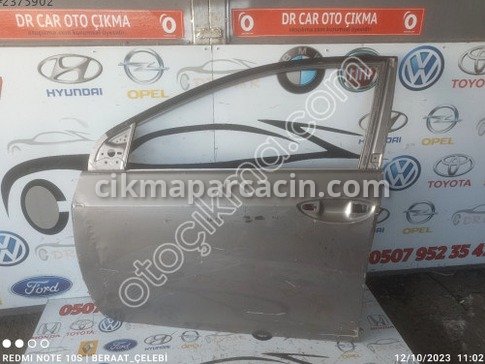 Toyota Corolla Sol Ön Kapı çıkma parça