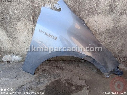 Toyota Corolla Sağ Ön Çamurluk çıkma parça