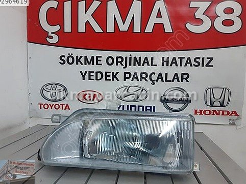 Toyota Corolla Sol Ön Far çıkma parça