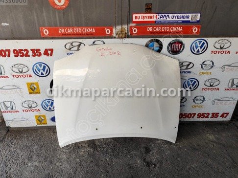Toyota Corolla Kaput çıkma parça