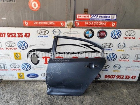 Toyota Corolla Sol Arka Kapı çıkma parça