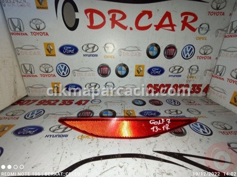 Volkswagen Golf Reflektör çıkma parça