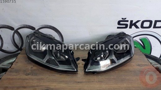 Volkswagen Golf Sol Ön Far çıkma parça