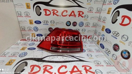 Volkswagen Golf Sol Dış Stop çıkma parça